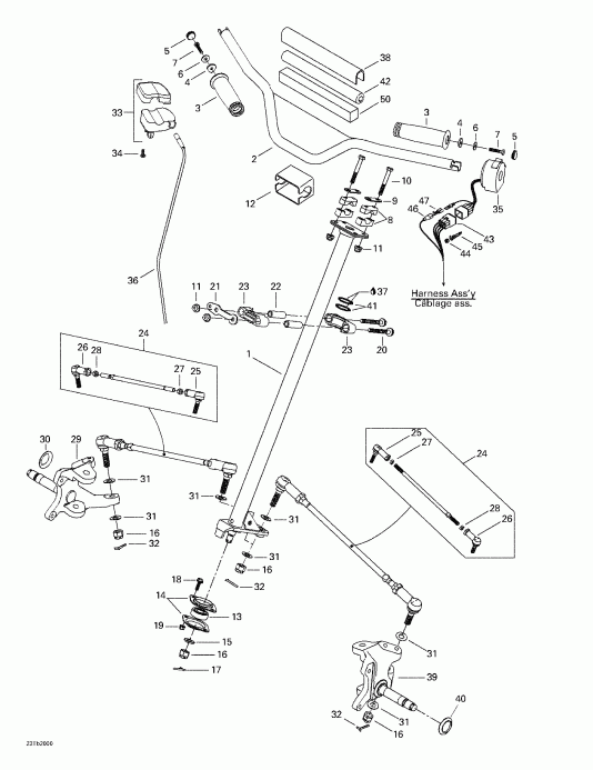 ATV  DS 650, 7404, 2000 -   System