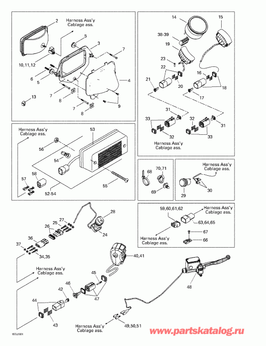 ������������ BRP Traxter, 7417/7418, 2000 - Main ���� �������� � ��������� ����������