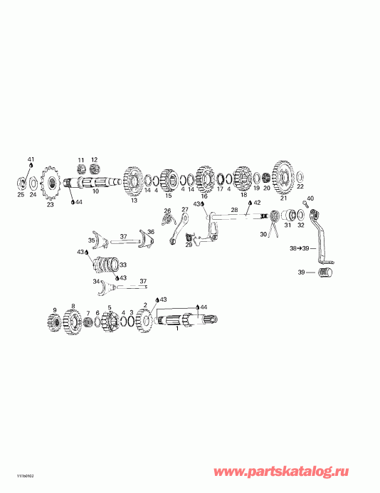 ������������ BRP DS 650, 7404, 2001 ������ - �����������