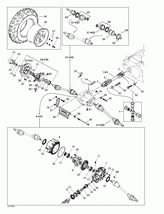 ���������� Bombardier - Drive System, Front