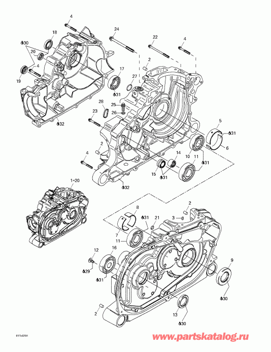 ATV - Crankcase