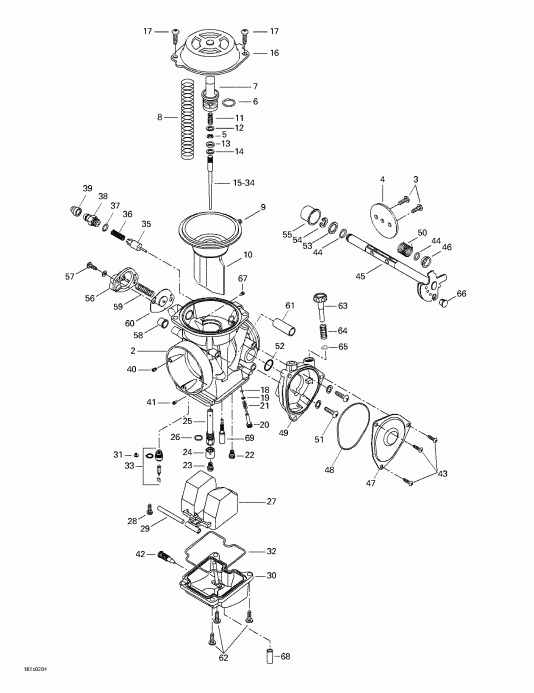 ATV   Quest, 2002 - Carburetor