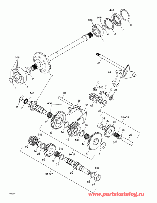 ���������� BRP Quest, 2002 - Gear Shift