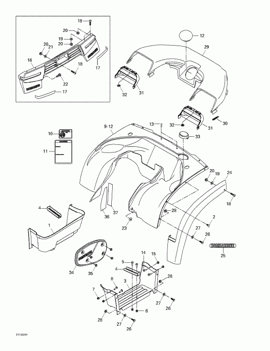 Bombardier Quest, 2002 - Body And Accessories 2