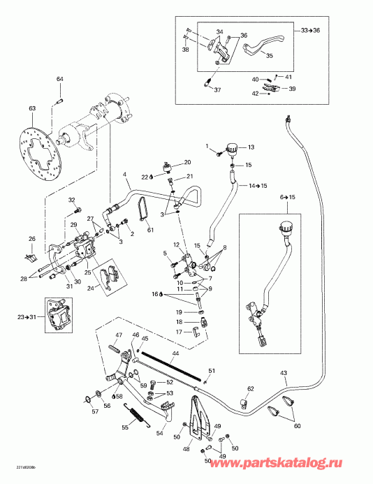    Quest, Blue/bleu, 2002 - Hydraulic Rear 