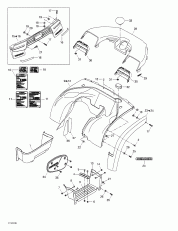 09-   , Rear View (09- Body And Accessories, Rear View)