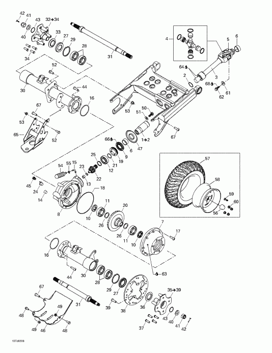  - Drive System, Rear