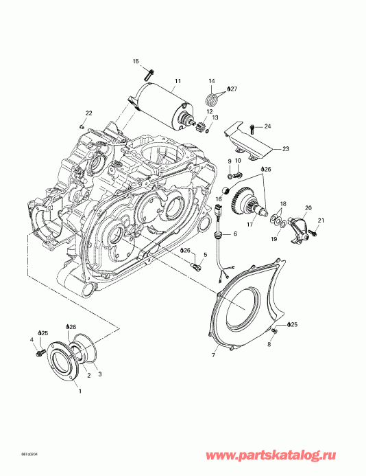 ATV  ����������� Quest XT, 2002 - Electric Starter
