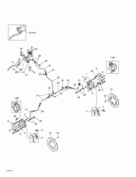   Traxter XT, 2002 - Hydraulic Front 