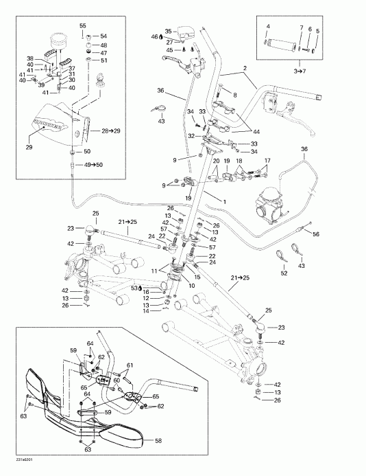 Traxter XT, 2002 - Steering System