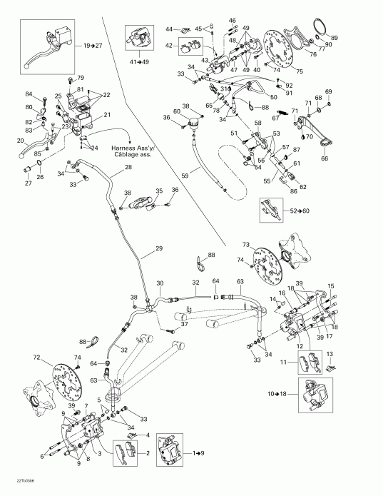 ATV BRP ������ DS 650, 2003 - Hydraulic ������