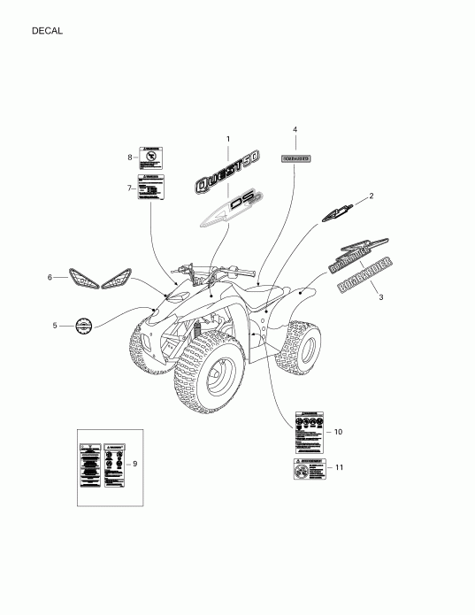 Mini DS 50 2-strokes, 2003 - , Ds50