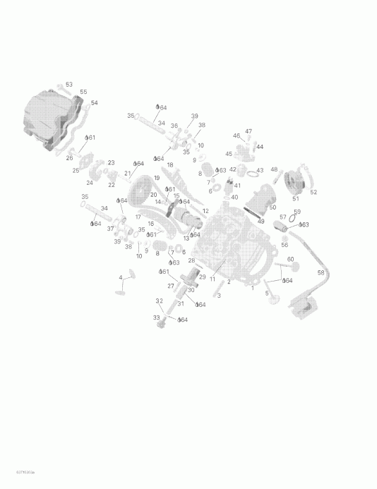  Bombardier Outlander 400, 2003 - Cylinder Head