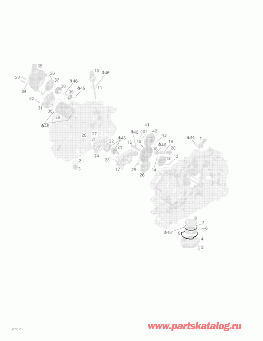 Outlander 400, 2003 - Engine Lubrication