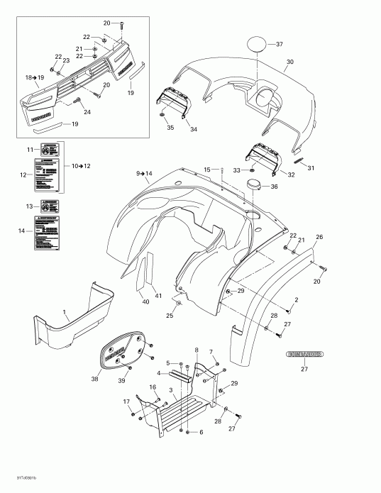 Quest 500, 2003 ������ - ������ � ����������, Rear View