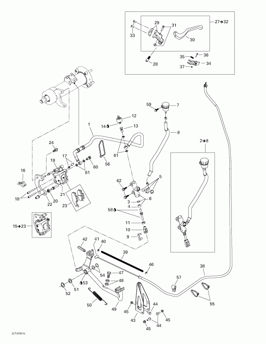 ����������  Quest 650, 2003 - Hydraulic Rear ������