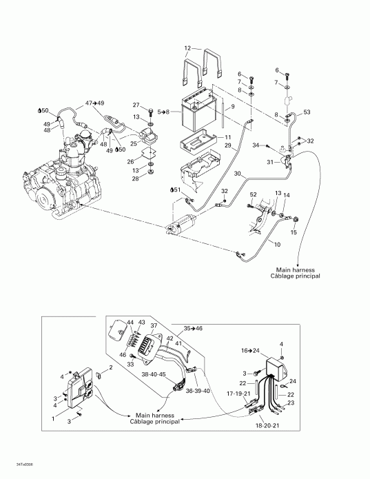  BRP Traxter Max, 2003  - Battery And Electrical Accessories