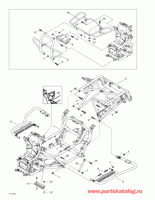   Traxter XL, 7565, 2003 -   Luggage Racks