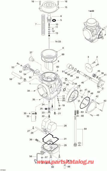  BRP - Carburetor