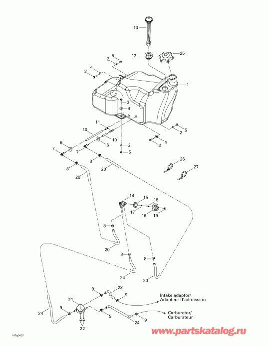 ����������  Outlander 400 XT 4 X 4, 2004 ������ - ��������� ���