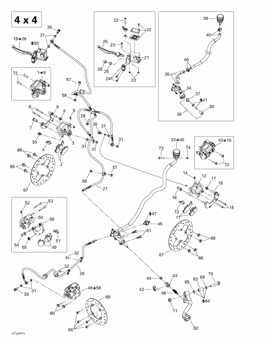 ATV - Hydraulic Brake