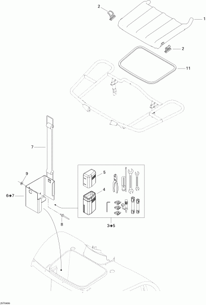 ATV - Front Storage Compartment