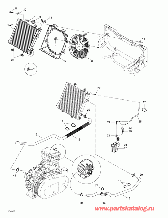 ATV BRP Quest STD, 2004 - ���������� System