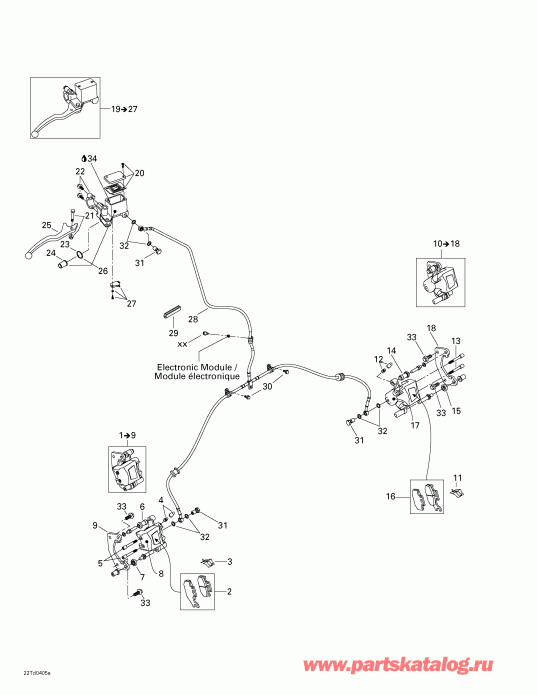  BRP - Hydraulic Front Brake