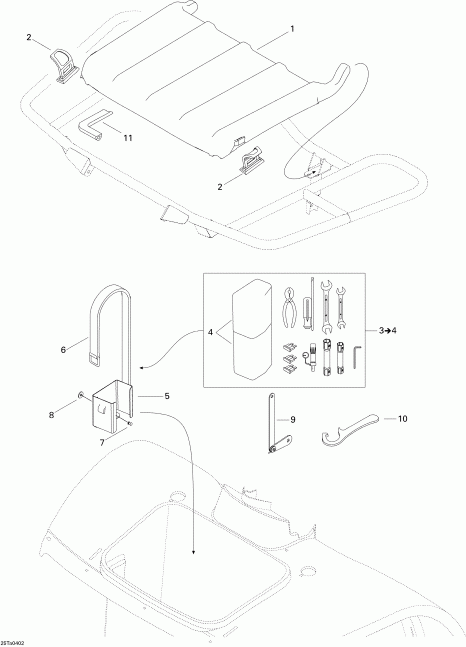  BRP - Front Tray