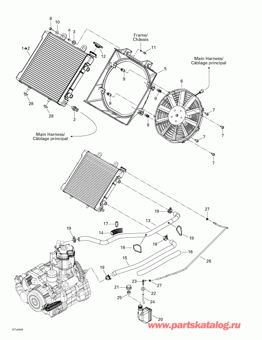 Traxter XL, 2004 -  System