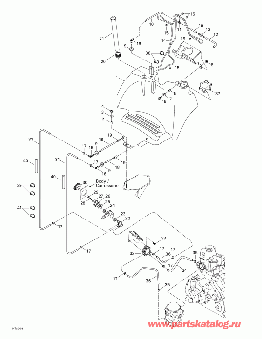 ���������� BRP ����������� Traxter XL, 2004 - ��������� ���