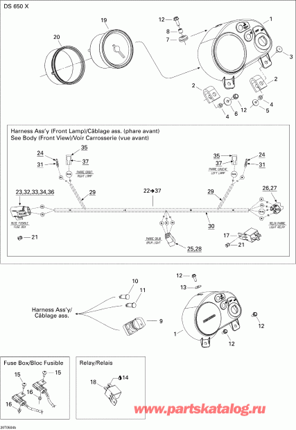 ���������� BRP ������ DS 650/DS 650 X, 2005 - ��������� System 2
