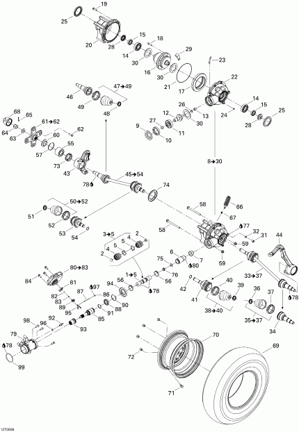 ATV - Drive System, Front