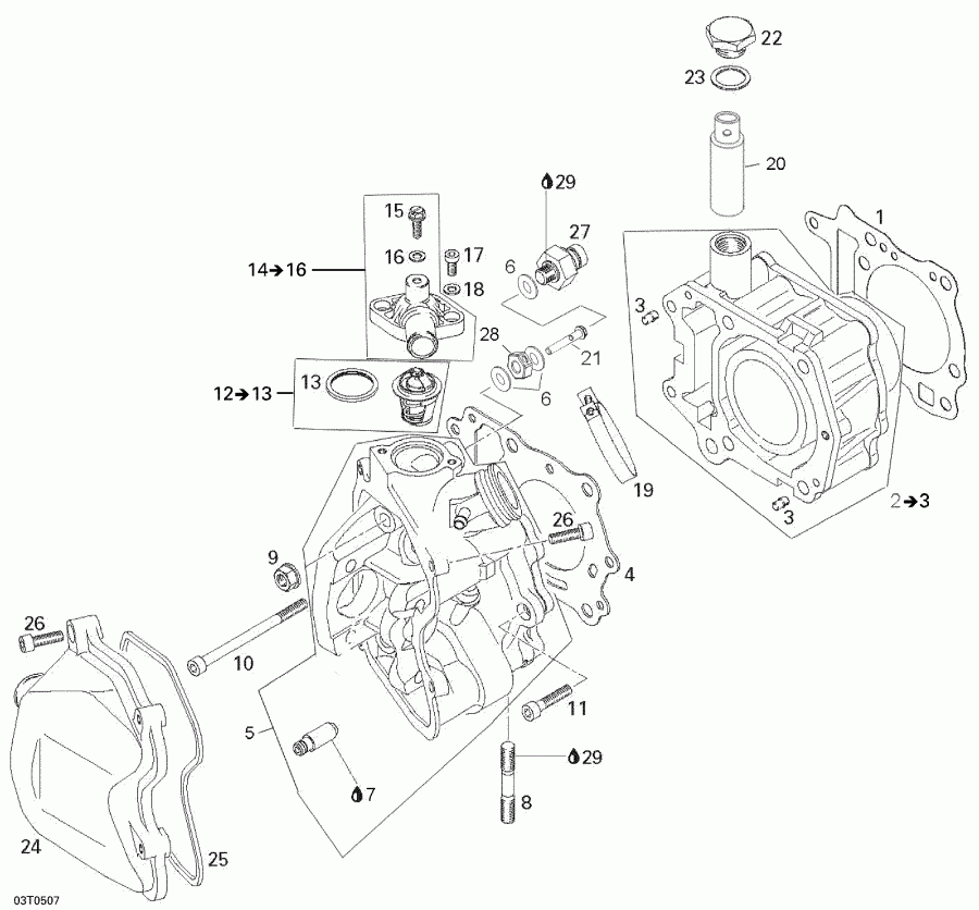 ������������  Rally 175, 2005 - Crankshaft, Piston And Cylinder