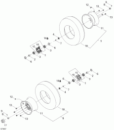 07- Drive System, Front (07- Drive System, Front)