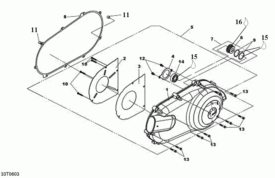  Bombardier - Cvt Cover