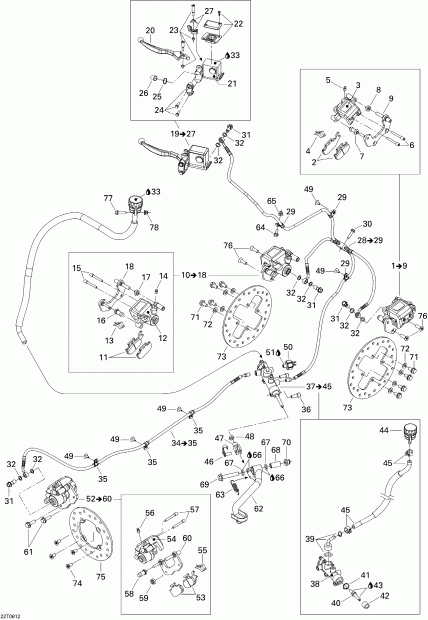 ATV BRP - Hydraulic 