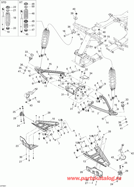 ����������  Outlander 800 STD 4 X 4, 2006 ������ - �������� �������� Std