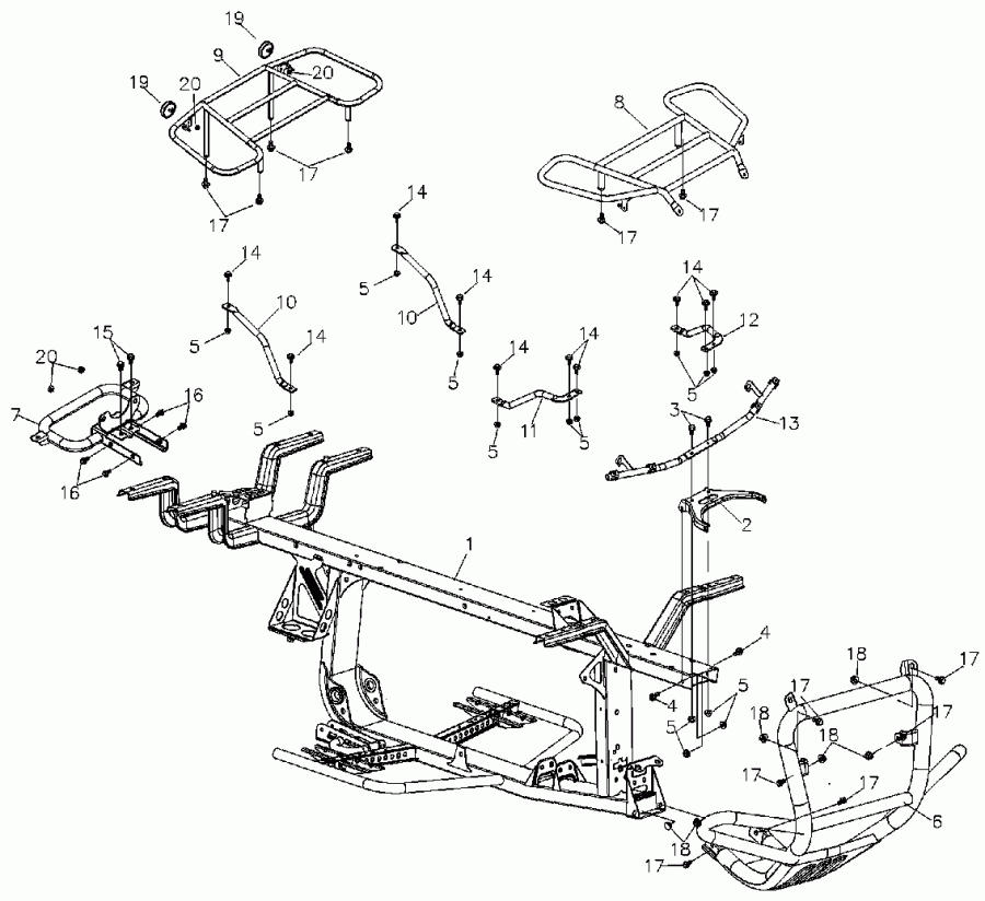 Rally 175, 2006 -   Luggage Racks 