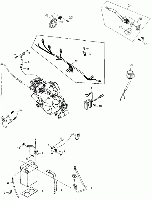 ����������  Rally 175, 2006 ������ - Battery And Electrical Accessories Europe