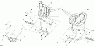 09- Front   Footrests (09- Front Bumper And Footrests)