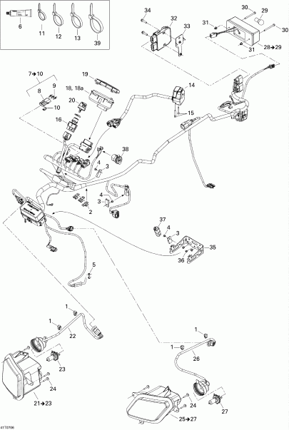 ���������� BRP Outlander 500 STD 4 X 4, 2007 ������ - Electrical Accessories Std