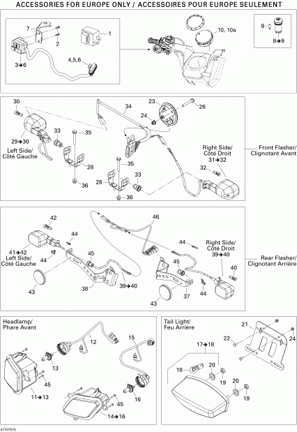 ���������� BRP Outlander MAX 650 STD 4 X 4, 2007 - ��������� ���������� Euro