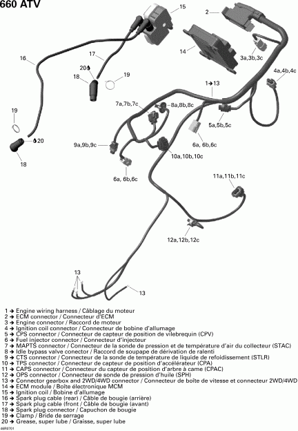 Bombardier - Engine Harness