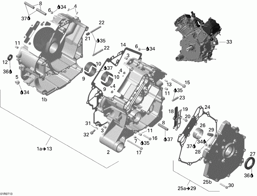 ������������ BRP - Crankcase Outlander