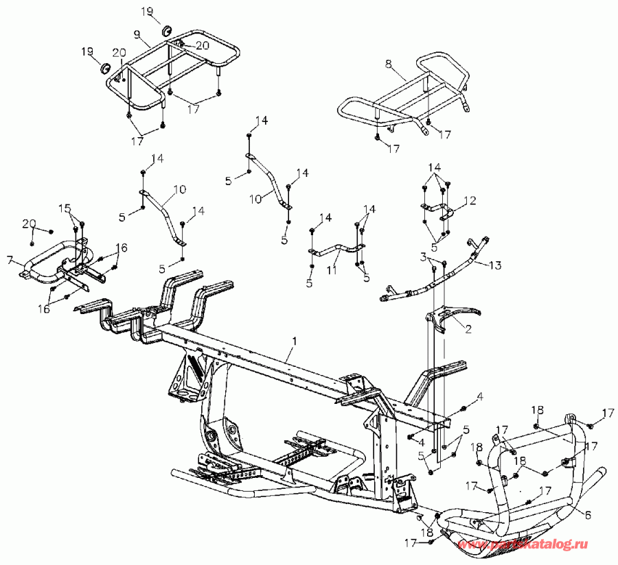 ���������� BRP Rally 175, 2007 ������ - ���� � Luggage Racks ������