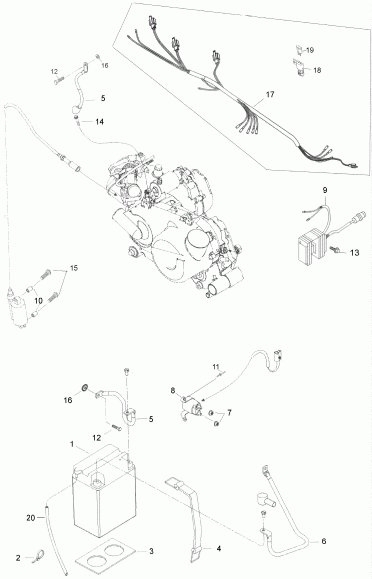    Rally 175, 2007 - Battery And Electrical Accessories