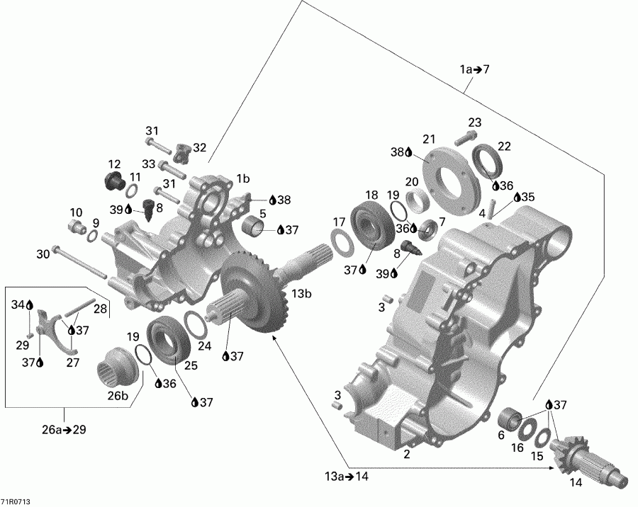 ������������ BRP Renegade 800 EFI, 2007 - �������� Box Output ���