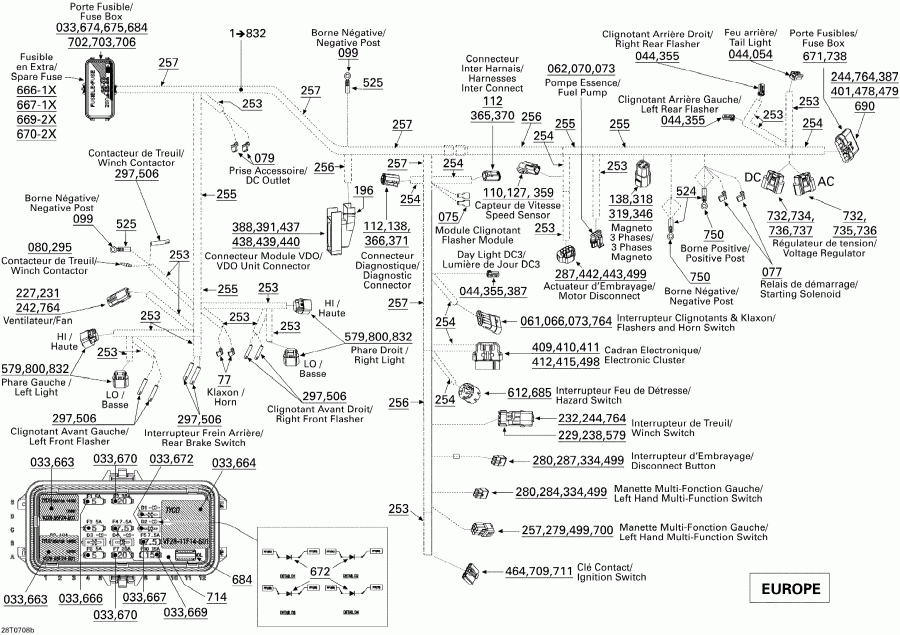 ������������ BRP ����������� Renegade 800 EFI, 2007 - ��������� - ���� ��������, ���� ������