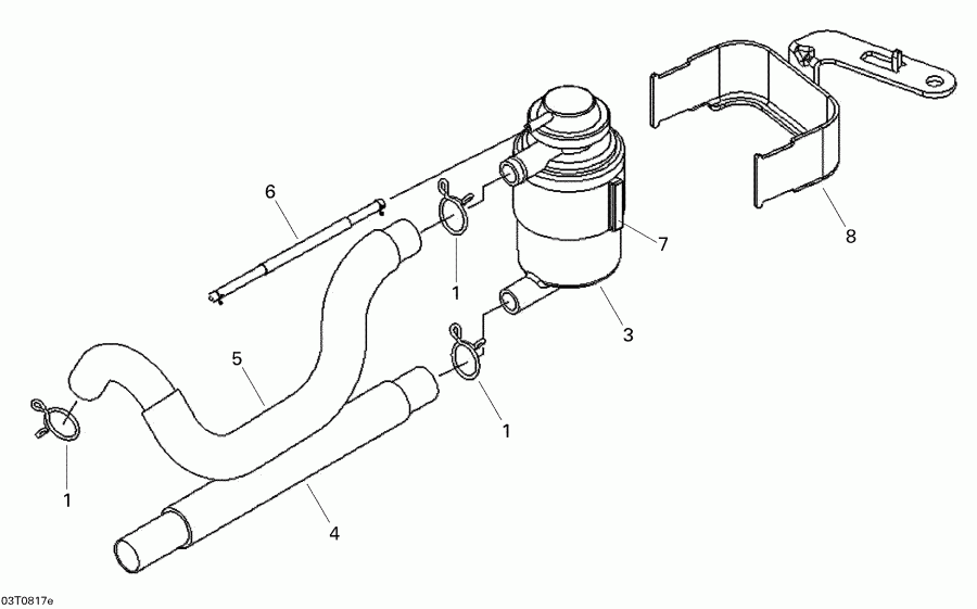   DS 250 CVT, 2008 - Air Injection System